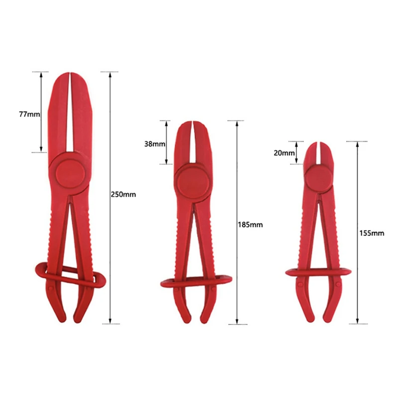 3 шт./набор зажимы для шланга автомобиля