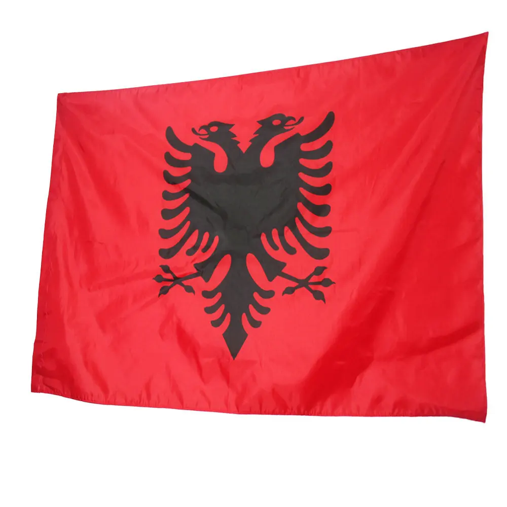 Флаг Албании 90x150 см флаг страны двуглавый Орлан наружный внутренний флагах из