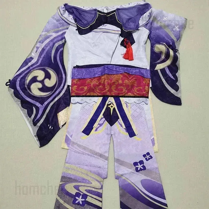 Фото ❤ HomChee COS Game Impact Косплей Костюм Raiden Shogun Baal Одежда Raiden Mei Полный комплект Платье Парик Головные уборы для ★ ❤ ★ №2