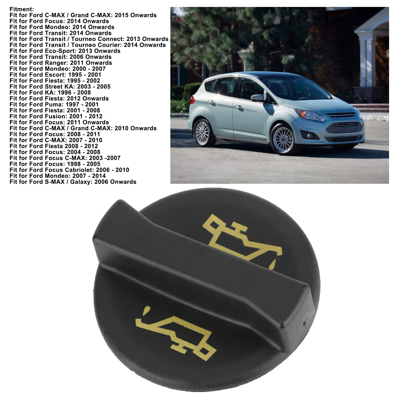 Масляный наполнитель крышка 1135010 YS4G6766AA подходит для Ford Focus Mondeo Transit EcoSport