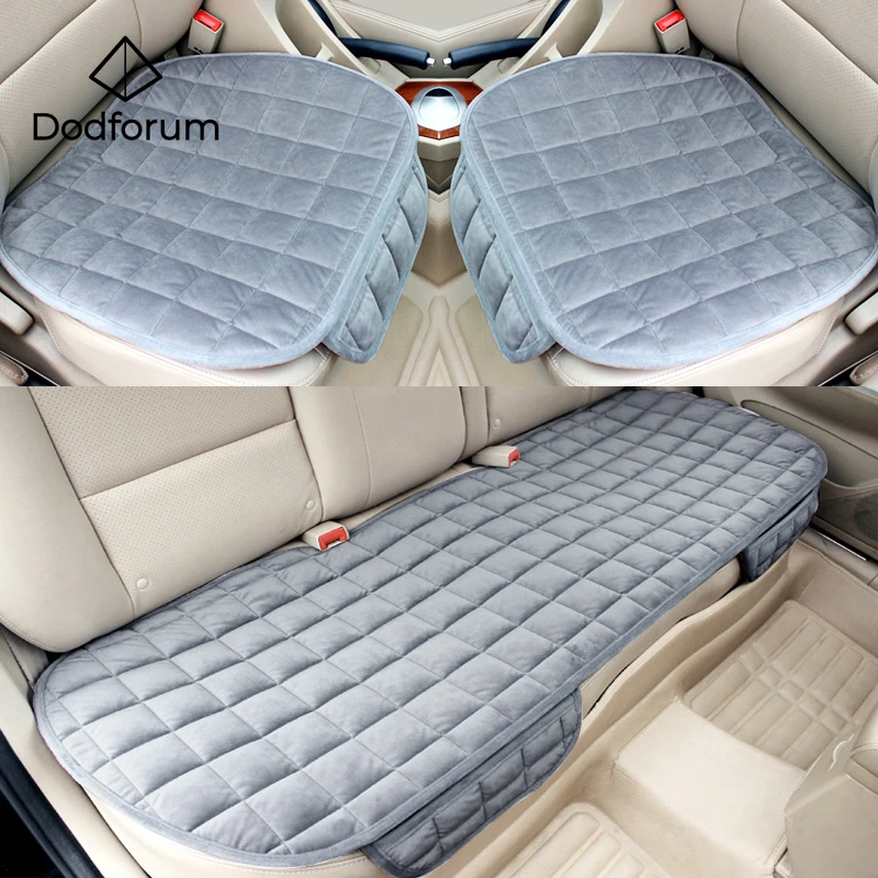 

Car Seat Cover Front Rear Fabric Cushion Breathable Protector Mat Pad Soft and Comfortable Auto Interior Styling Truck SUV Van
