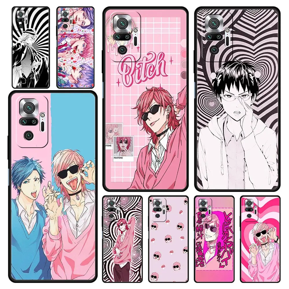 

Anime Yarichin-Club Phone Case For Xiaomi Redmi Note 11 10 Pro 9S 11S 9 8 7 8T 9C 9A 8A 10s K40 k50 Gaming 9T Silicone Cover