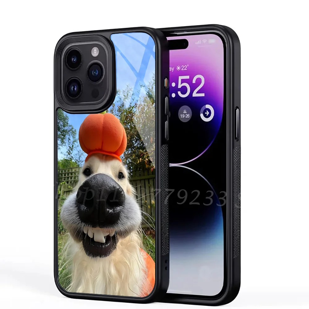 Художественный абстрактный чехол для телефона с милыми животными и собаками