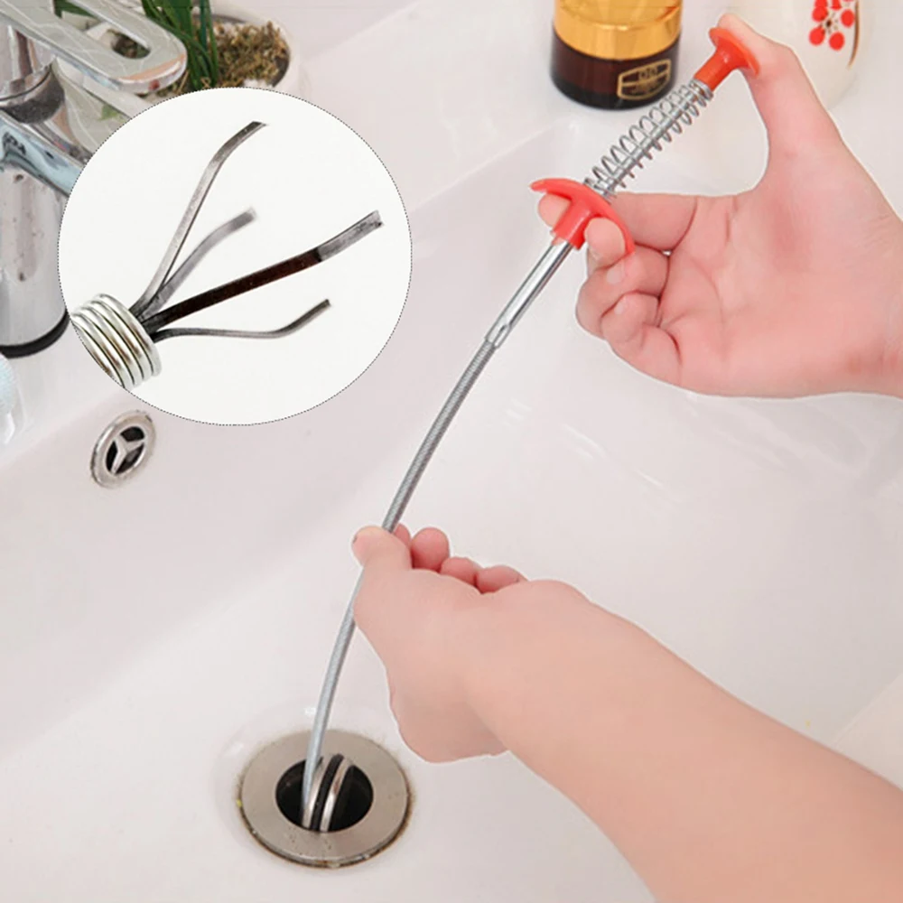 

Multifunctional Cleaning Claw Hair Clog Remover Grabber for Shower Drains Bath Basin Hair Catcher Kitchen Sink Cleaning Tools