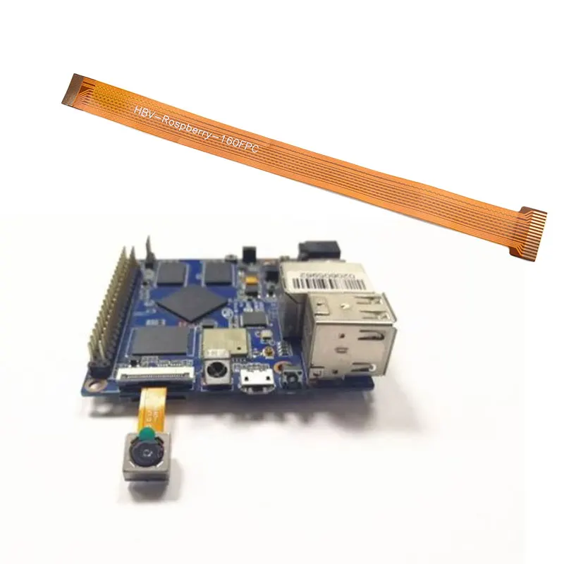 Отдельная линия для камеры Raspberry Pi-Zero W кабель 15 см FFC RPI-Zero Pi0 удлинитель гибкий -