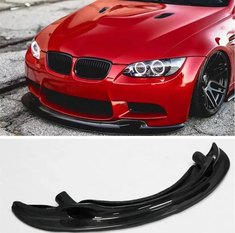 

For BMW E90 E92 E93 M3 2005-2011 Front Bumper Lip Cover Real Carbon Fiber GT4/GTS STYLE