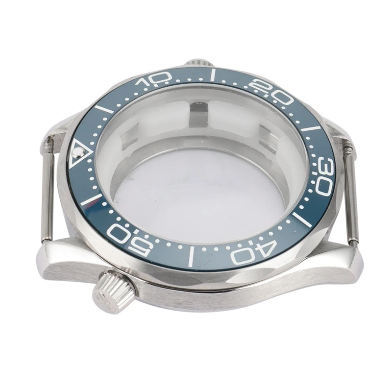 Dial Diameter 41.2mm Blue 316L Stainless Steel Case for ETA 2836 Pearl 2813 Swiss ETA2824-1/2824-2 Seagull 2824