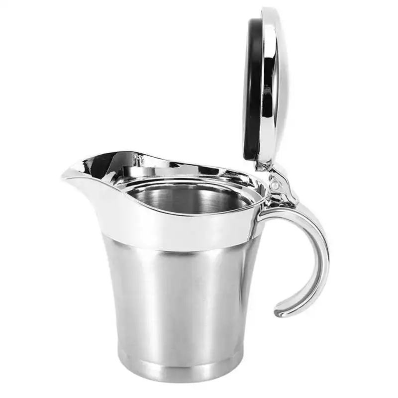 

Sauce Jug Double Wall Insulation Gravy Boat for Family Meals