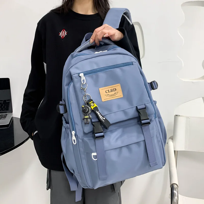 

Вместительные рюкзаки для женщин, школьные ранцы для подростков, студентов университетов, популярные водонепроницаемые дорожные сумки для ноутбука