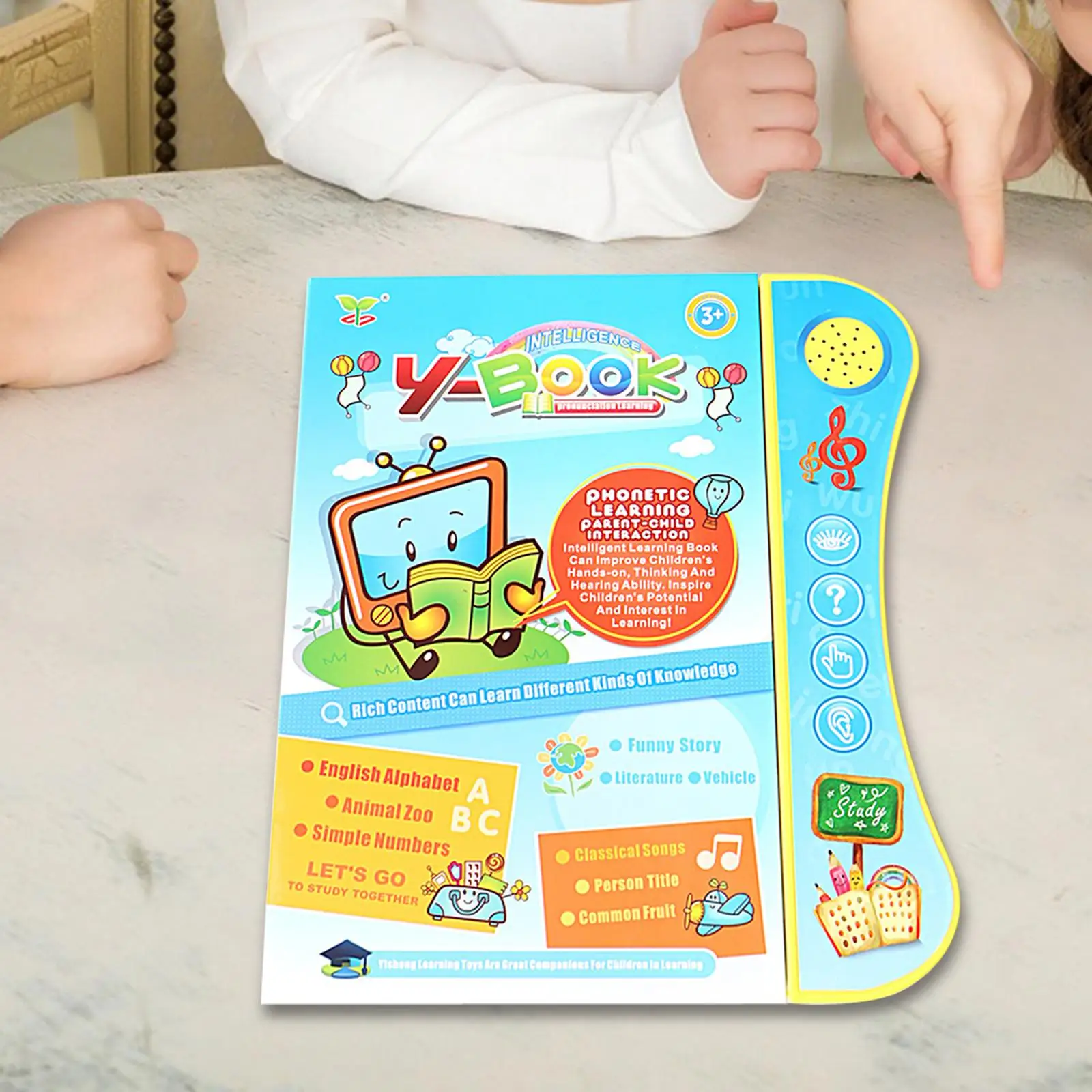 

Говорящая книга на английском языке, подарок, Интерактивная детская звуковая книга для цифр, фруктов, транспортировка языков, символы