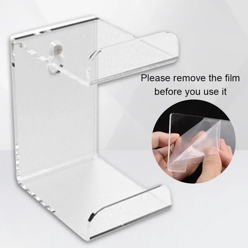 

Universal Game Controller Holder Wall Mounted Acrylic Headset Stand Hanger Foldable Design Gamepad Holder For PS4 Xbox OneSwitch