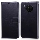 Кожаный чехол-кошелек для Honor 50 Lite, Женский чехол, магнитный держатель для карт, чехол-книжка для Huawei Honor 50 Lite, 50 lite, флип-чехол