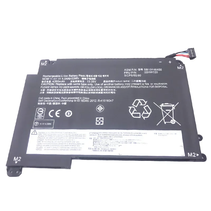 Оптовая продажа новый Аккумулятор для ноутбука Lenovo ThinkPad P40 Yoga 460 SB10F46458 00020 hw00hw021