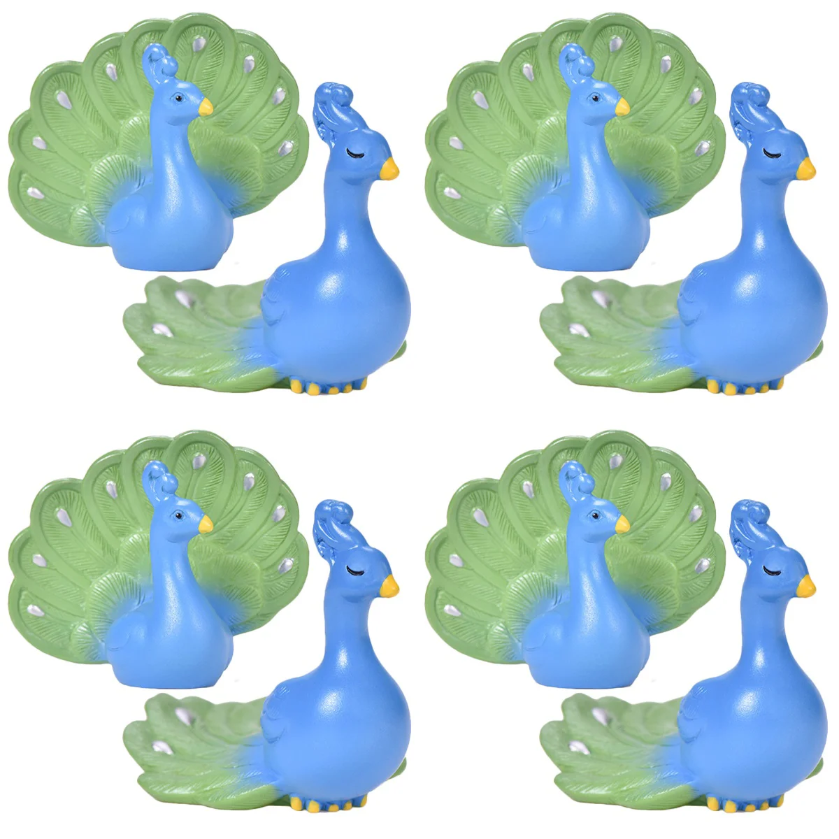 

8 Pcs Figurine Resin Statue Model Resin Figurines Decoration
