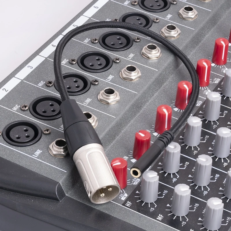 Сверхмощный аудиокабель с гнездом 3 5 мм на разъем для профессионального