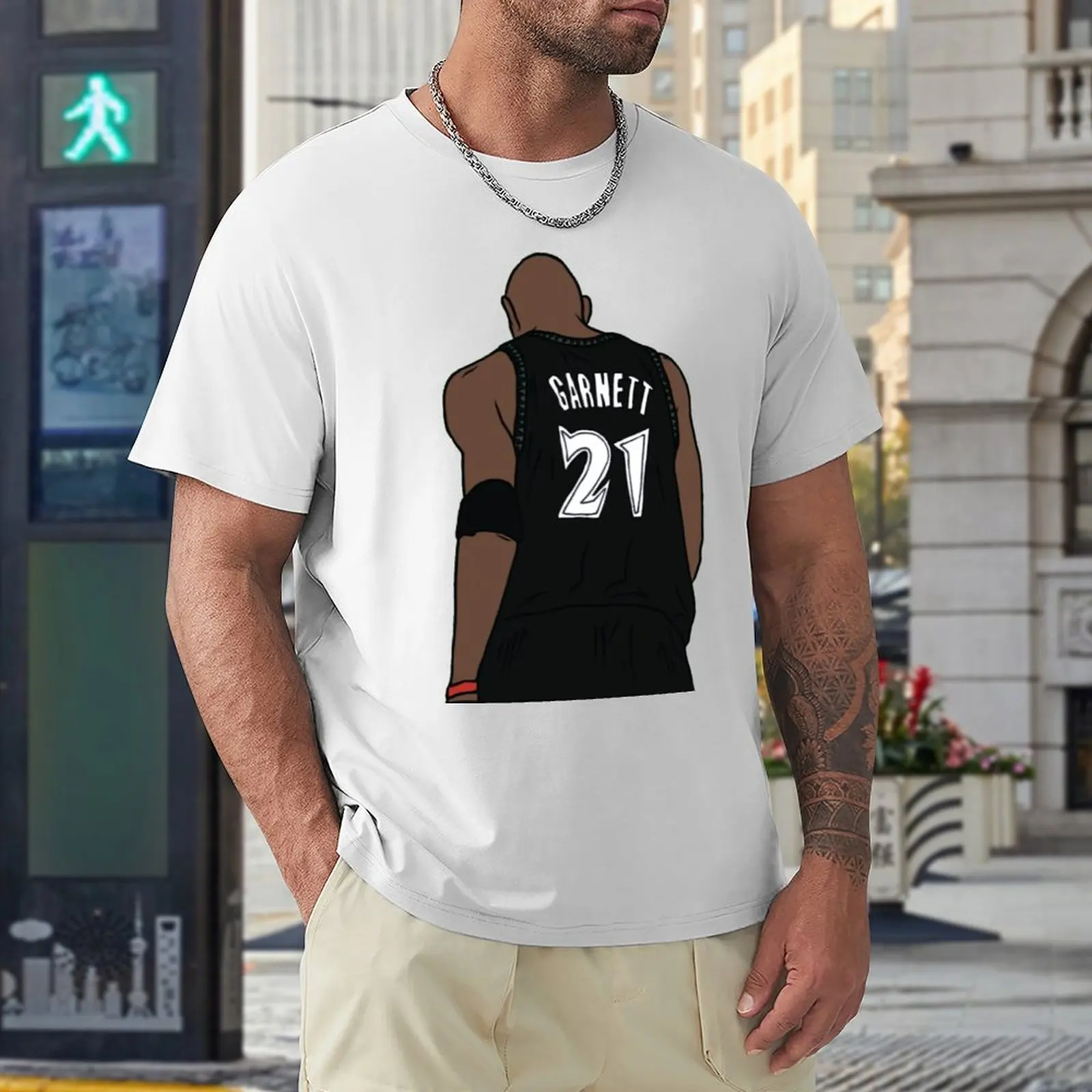 

Kevins And Garnetter KG The BIG TICKET Da Kid 2023 Basketball Stars (1) Basketball Player Move Championship Novelty Tees Vintag