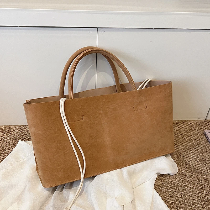 Новинка Осень-зима 2024 ручной Портфель в стиле ретро простой для поездок простая