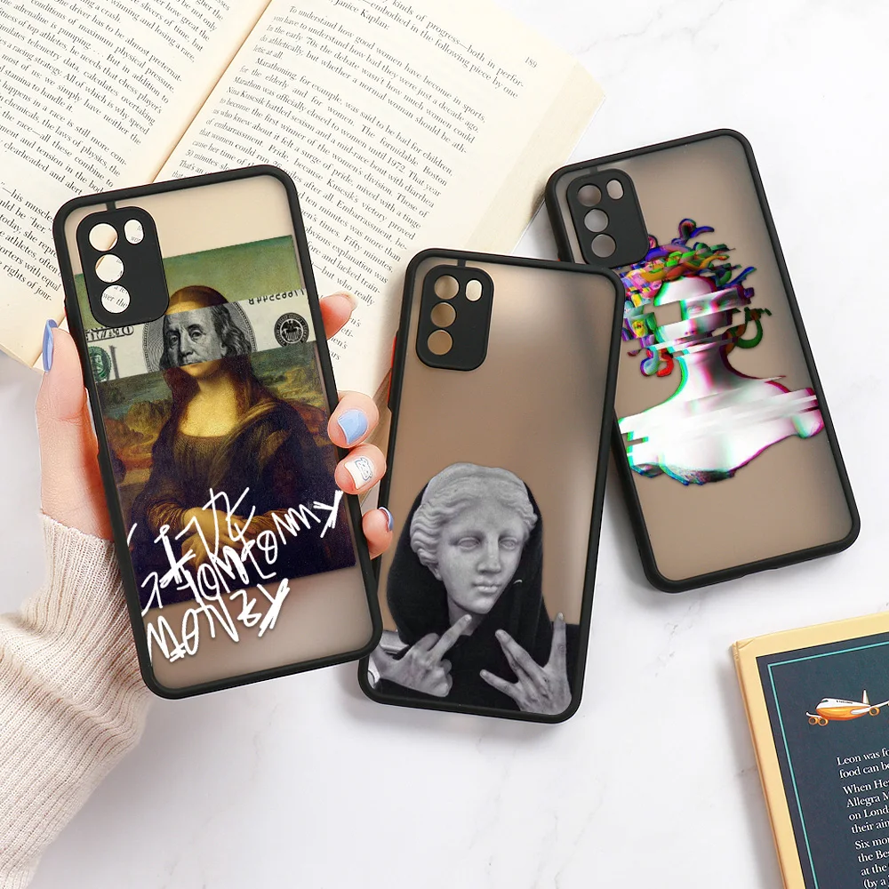 

Aesthetic David Mona Lisa Case For Samsung A53 A52 A52S 5G A71 A32 A12 A51 A50 A73 A33 A13 A72 A70 A22 A21S A31 A20S Cases Cover