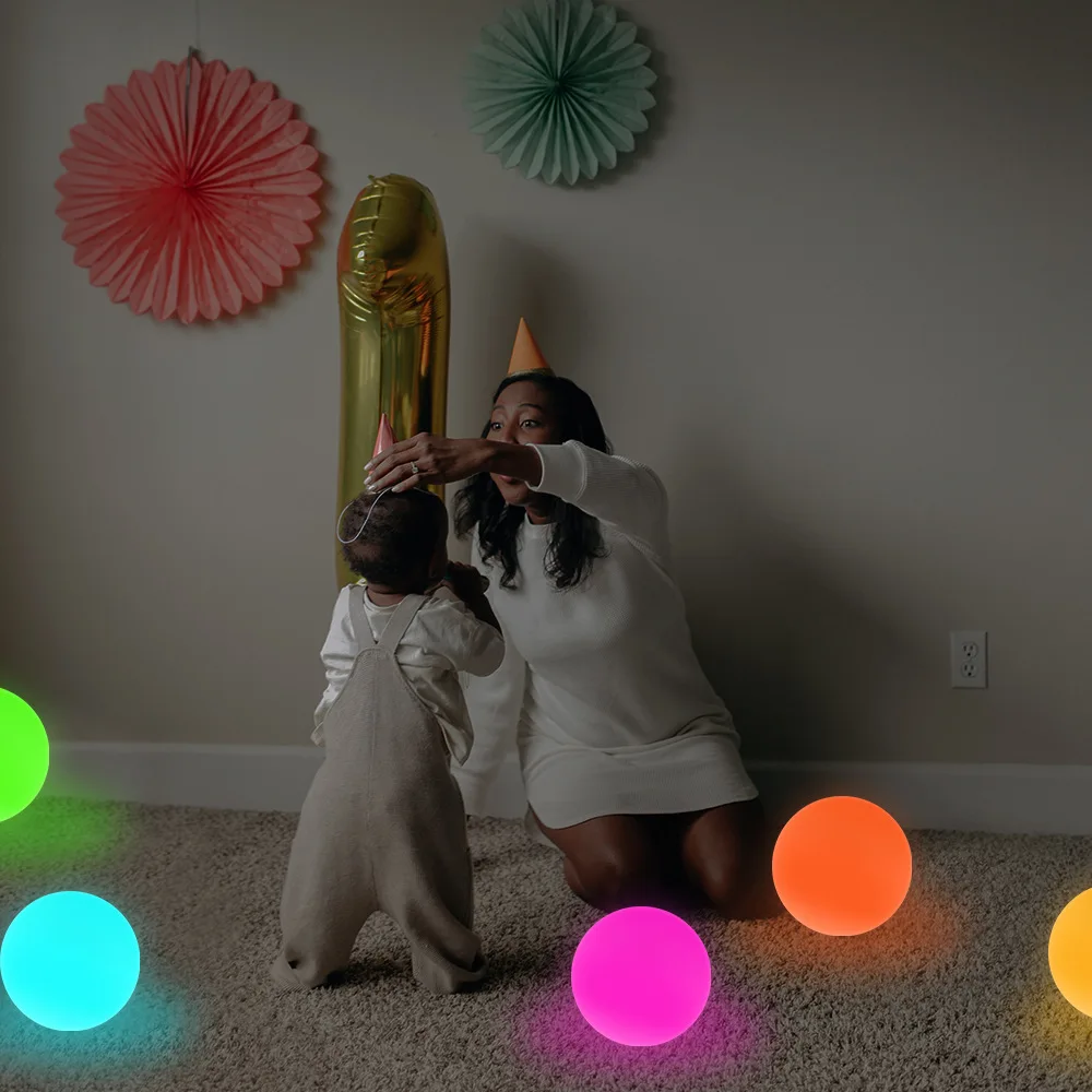 IP68 1/6 комплектов плавающий светильник для бассейна s RGB меняющий цвет