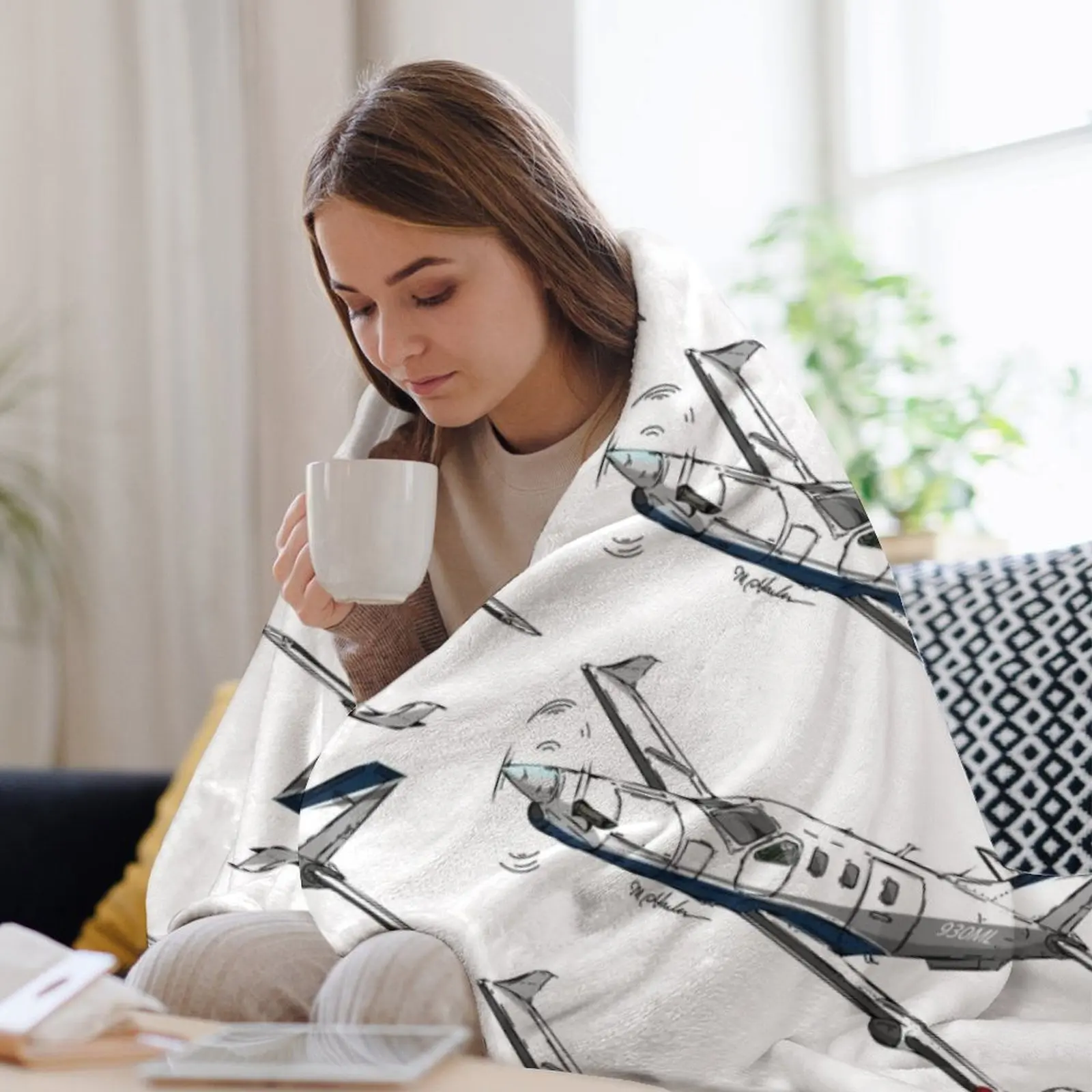 Одеяло Socata TBM 700 N930ML Движущиеся термоодеяла