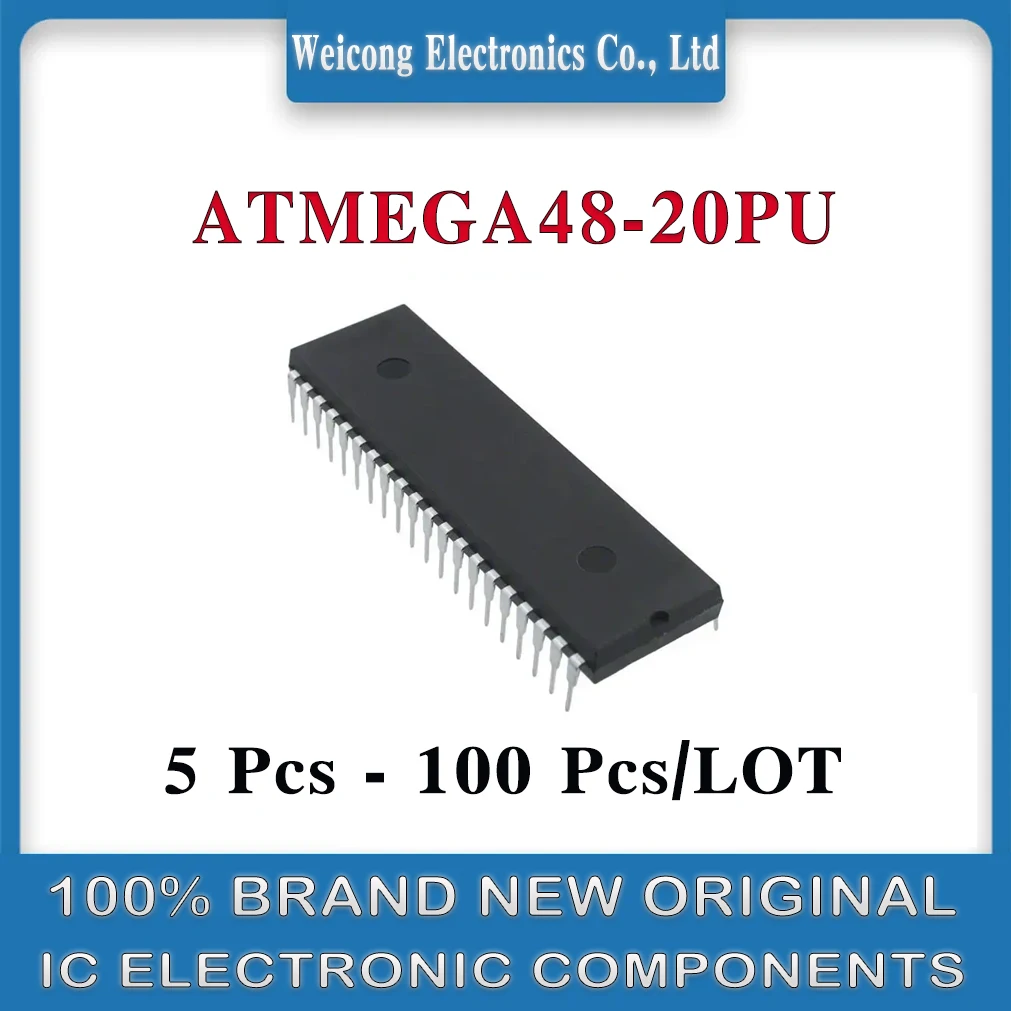 

ATMEGA48-20PU ATMEGA48-20P ATMEGA48-20 ATMEGA48 ATMEGA IC Chip DIP-28