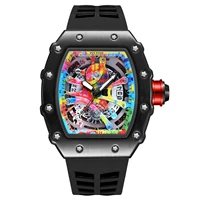 luxury watch for men hip hop military watches man business wristwatch quartz mens calendar male tonneau clock relogio masculino