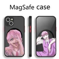 sanzu haruchiyo tokyo revengers phone case transparent magsafe magnetic magnet for iphone 13 12 11 pro max mini