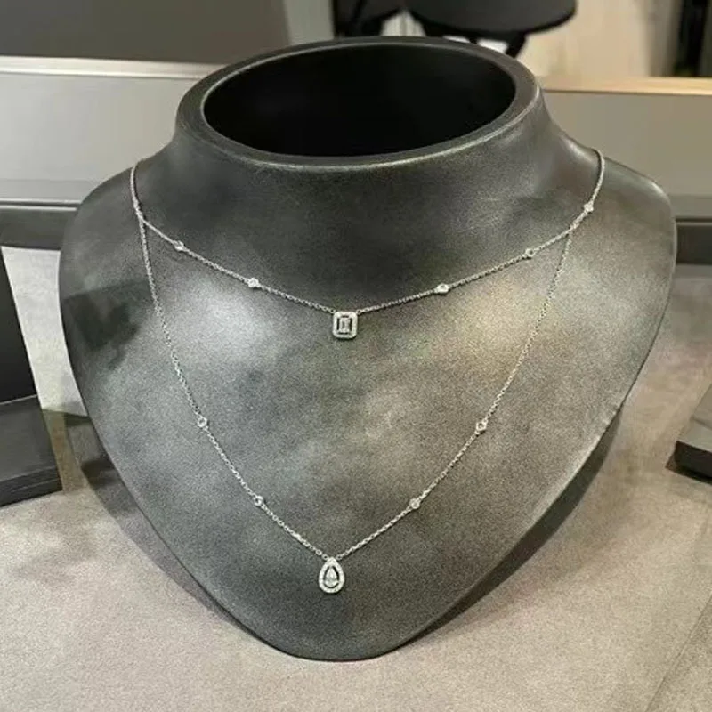 New Fashion Sugar Droplet Pendant Necklace Original High Quality Exquisite Women's Festival Party Jewelry Gift