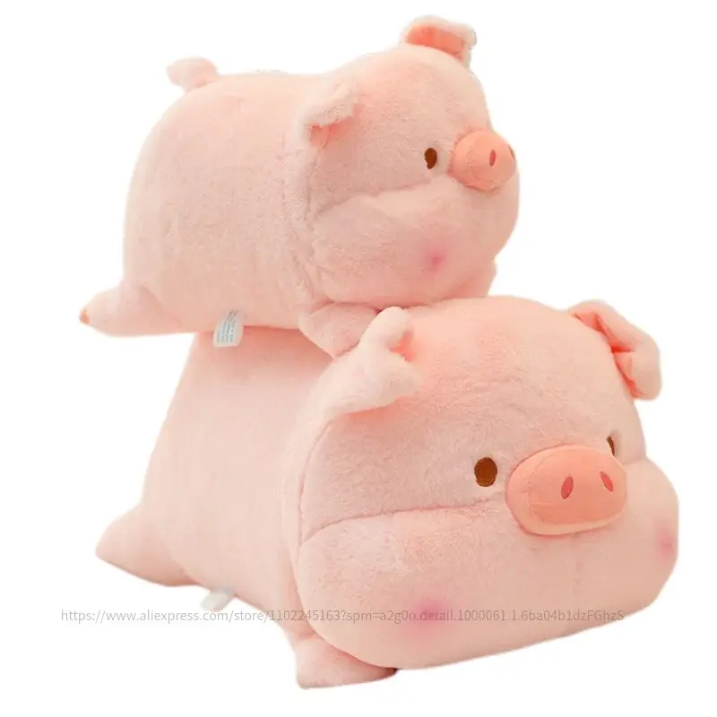 

40/50/60cm Lovely Plush Piggy Toys Cute Stuffed Soft Animal Pillow Fluffy Pig Plush Cushion for Children Girls Appease Gifts