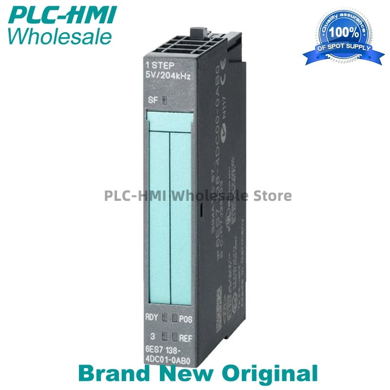 Фото 6ES7138-4DC01-0AB0 6ES71384DC010AB0 SIMATIC DP, электронный модуль для ET 200S, 1 STEP 5 В/204 кГц, оригинальный новый №1