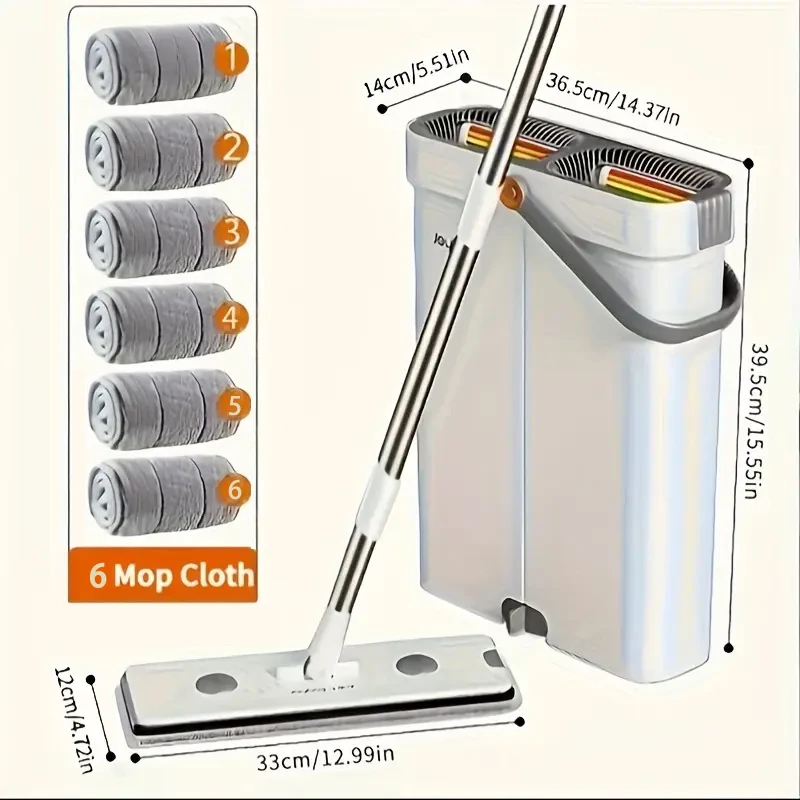 

Швабра Joybos с отжимом для влажной и сухой уборки
