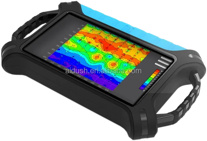 Фото ADMT-500SX-16D 16-канальный 3D-детектор подземных вод с сенсорным экраном, глубина обнаружения 100-500 м / Детектор воды AIDU №3