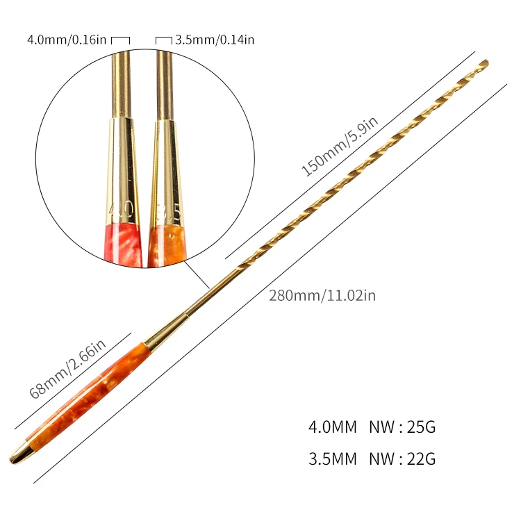 Новинка 1 шт. 260 мм длинные Titanize трубы Очистители палка табачная труба Инструмент
