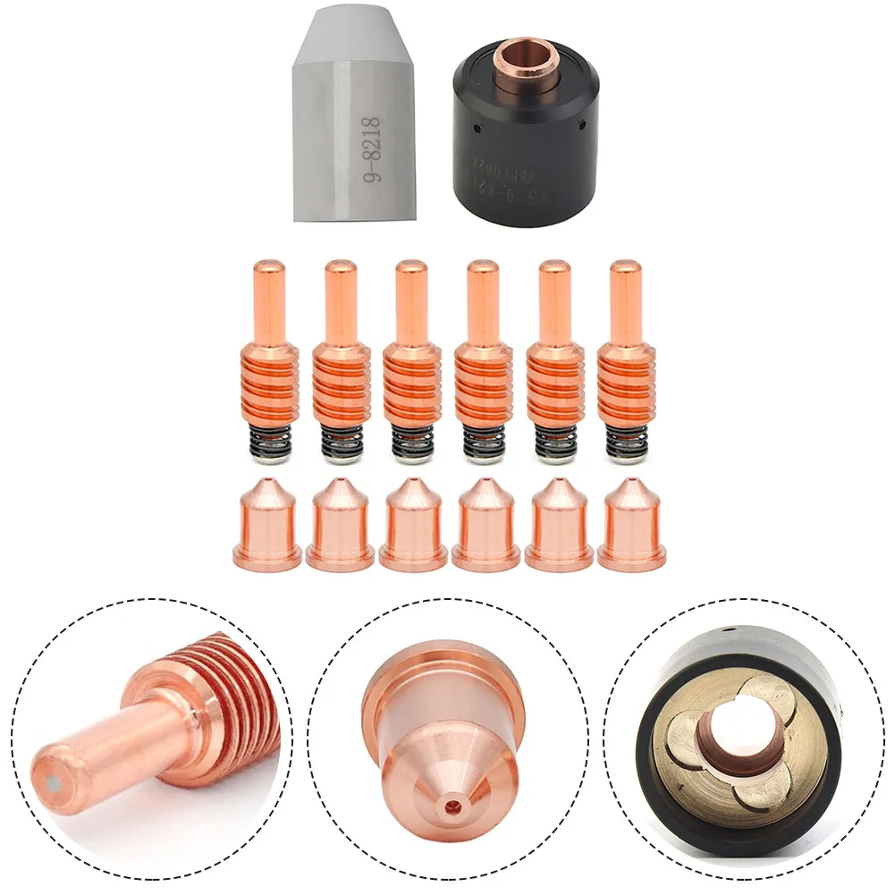 

9-8213 Start Cartridge 9-8218 Shield Cup Cap 9-8215 Electrodes For SL60/100 Plasma Cut Torch Welding Equipment Accessories