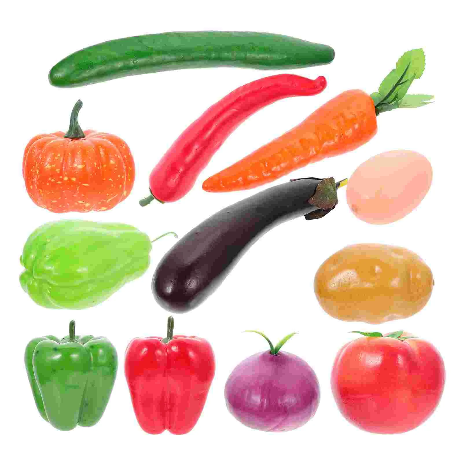 

Artificial Vegetables Fake Vegetable Model Fruits Lifelike Simulation Fruit Faux Realistic Falsecarrot Props Toy Kitchen Pumpkin
