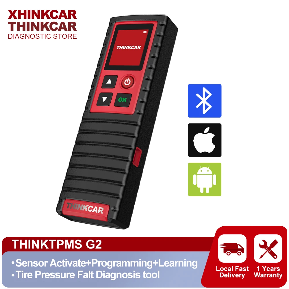 

ThinkCar THINKTPMS G1 G2 TPMS 315MHz 433MHz Car Tire Pressure Diagnosis Tool Universal Sensor Activation Programming Learning