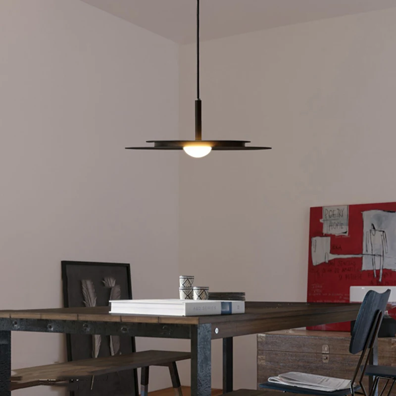 Скандинавская современная светодиодная люстра для спальни прикроватной