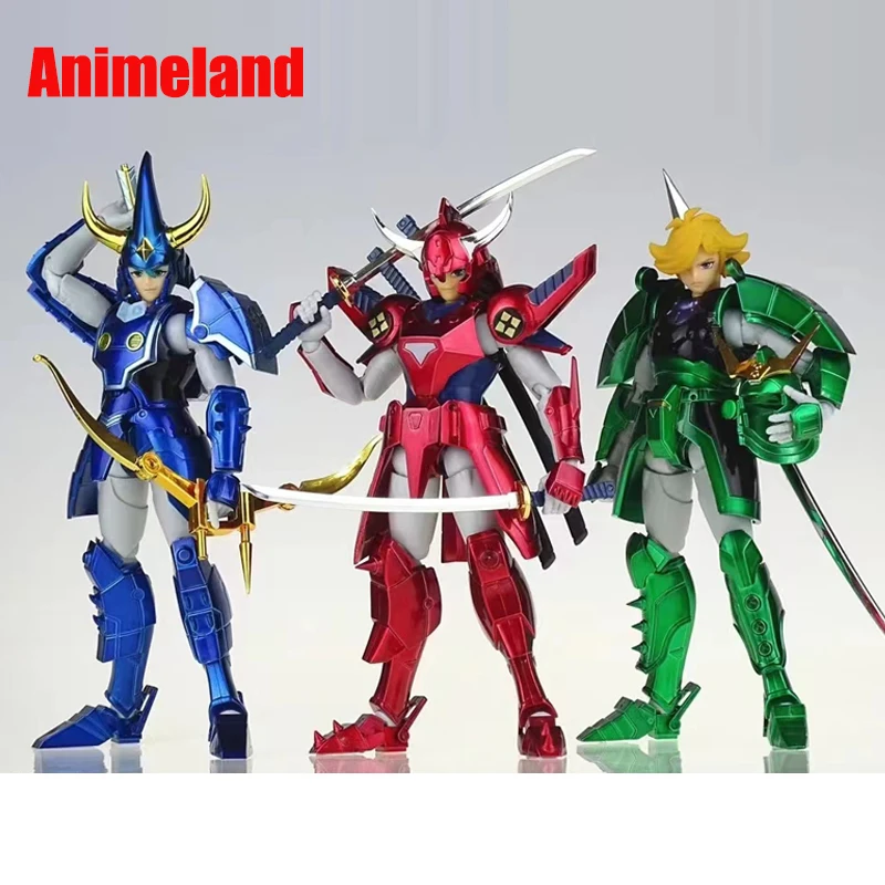 Koo Yoroiden Samurai Troopers Ronin Warriors Armor Plus Ryo Sanada Hashiba Touma Seiji Date Double Armors w Object Action Figure