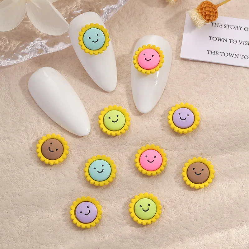 

10 шт., подвески для ногтей