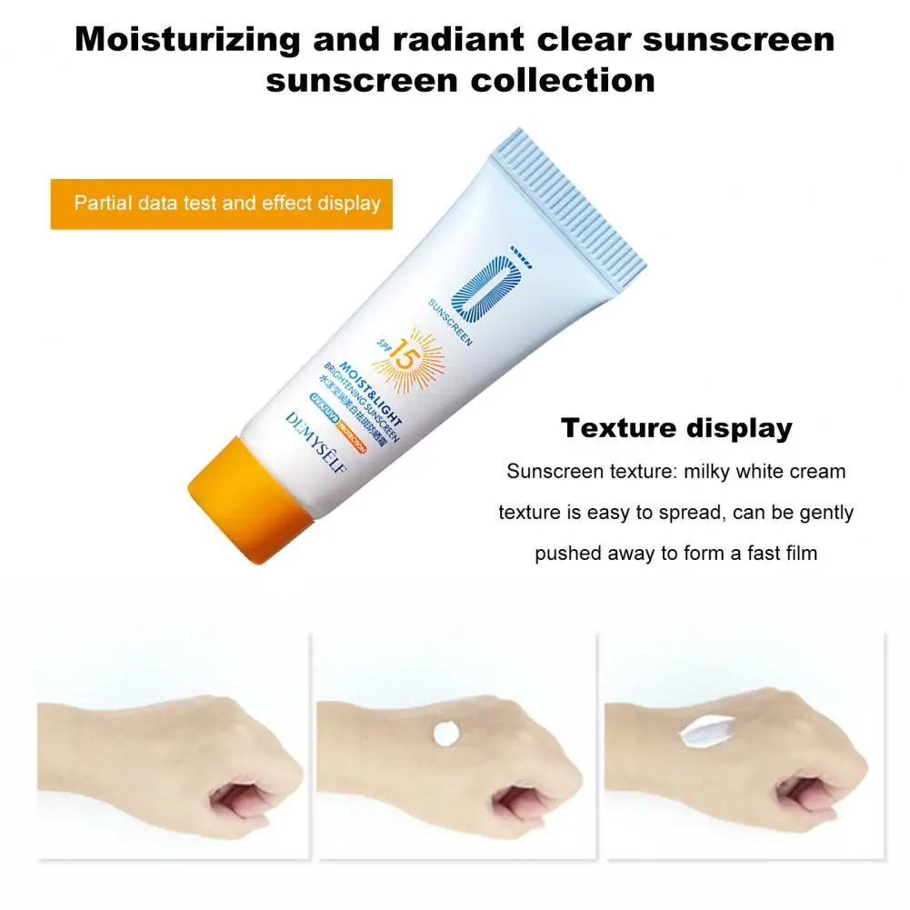 

10 г универсальный солнцезащитный мини-Солнцезащитный мягкий для кожи питательный отбеливающий Солнечный солнцезащитный