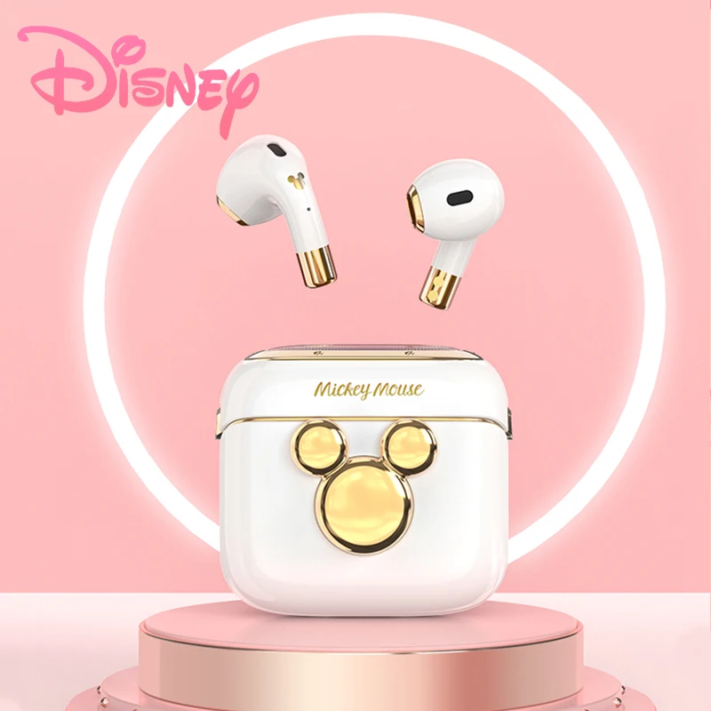 

Беспроводные наушники Disney TWS Q6 Bluetooth 5,0, гарнитура с глубокими басами и сенсорным управлением, наушники с длительным временем работы в режиме ожидания, Hi-Fi стерео шумовые наушники