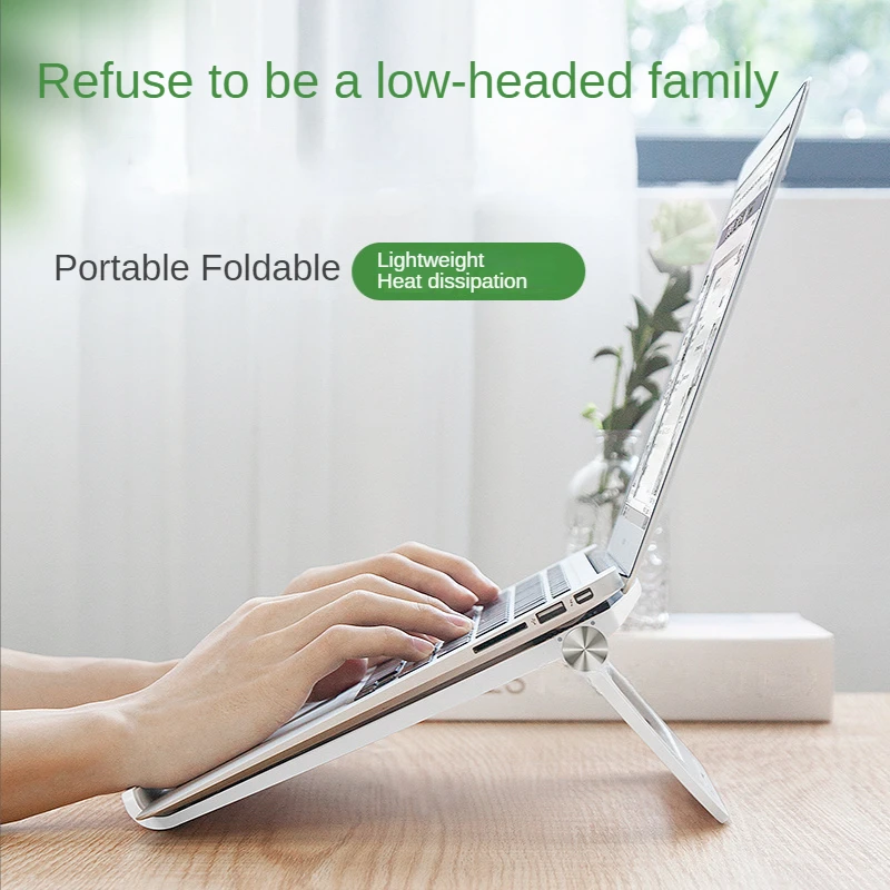 

Portable Laptop Stand for MacBook Air Pro Foldable Notebook Stand for Laptop Computer Holder Cooling Bracket Riser