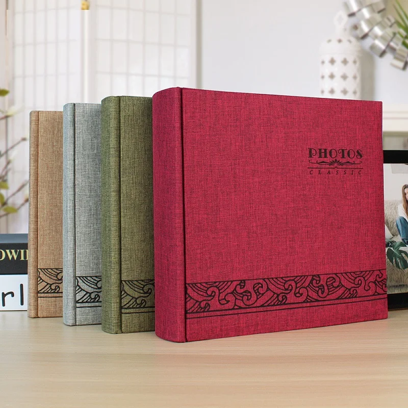 

6-дюймовый внутренний фотоальбом, 200 страниц, заметки, скрапбукинг, бумажные Детские семейные альбомы для скрапбукинга, свадебные фото, альбом для скрапбукинга
