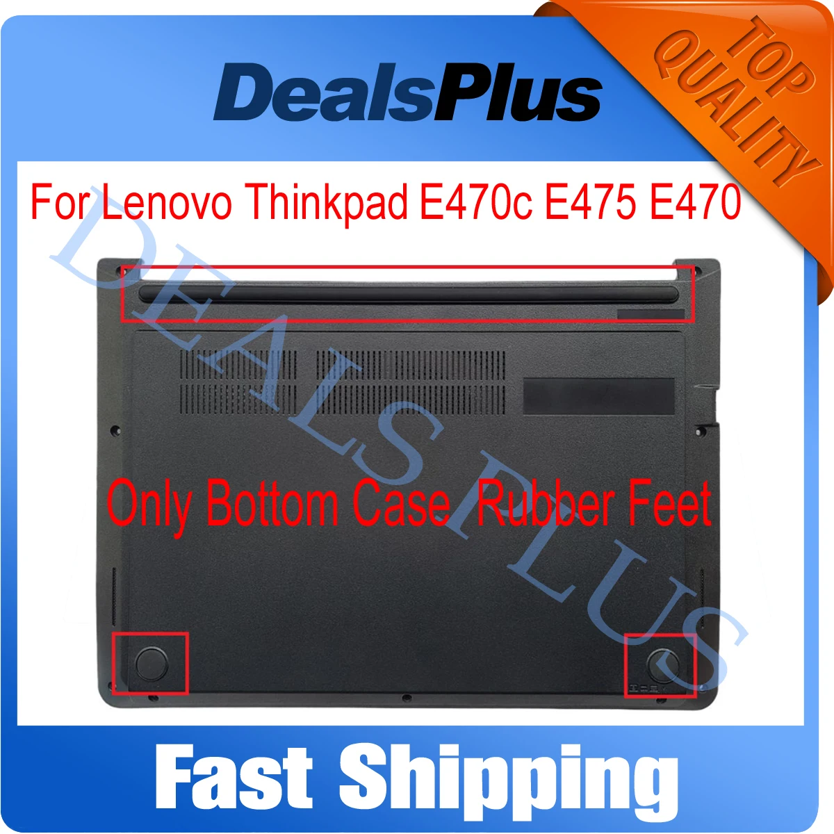 Новая нижняя крышка корпуса резиновые ножки Замена для Lenovo Thinkpad E470c E475 E470