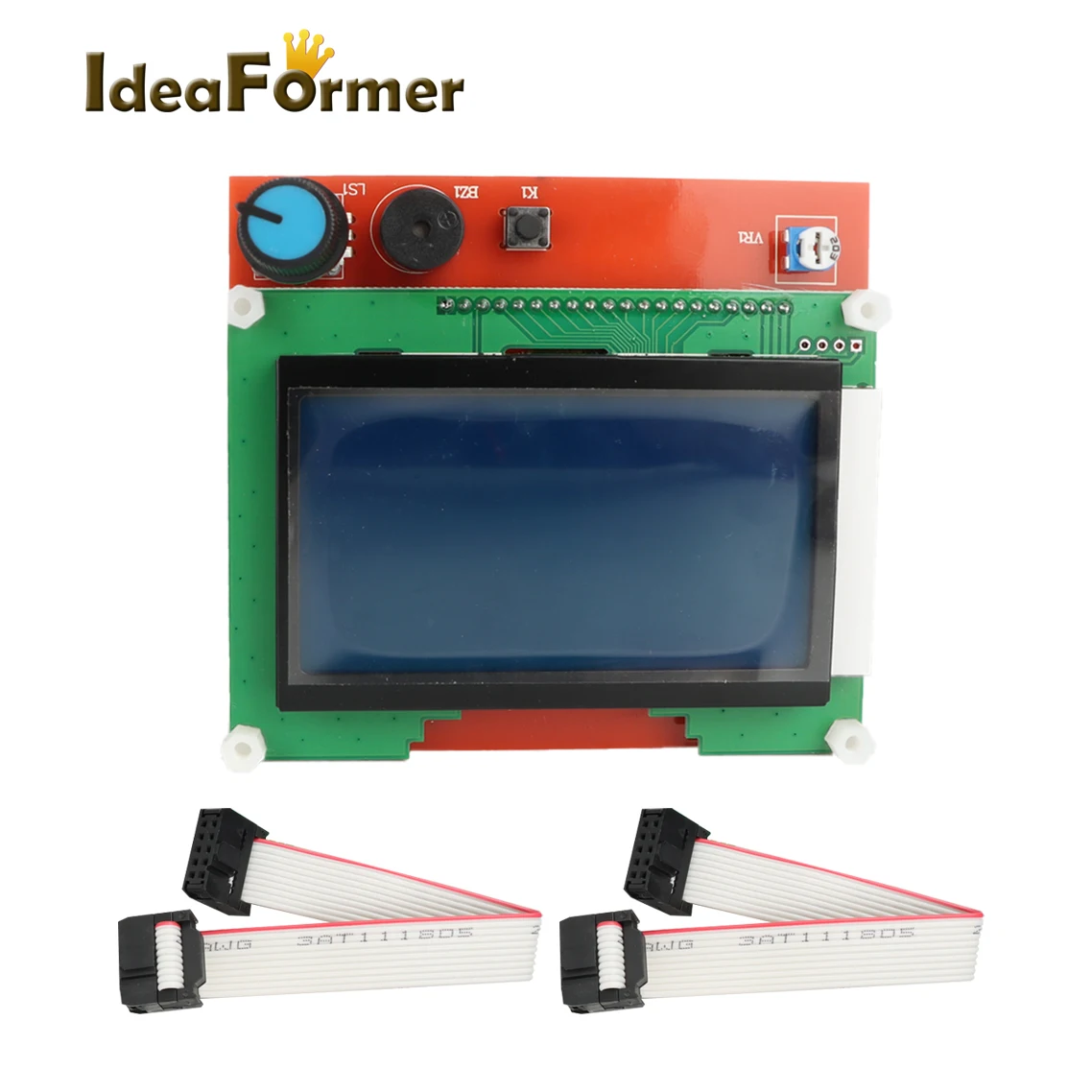 

IdeaFormer IR3 & IR3 V1 Display -12864 for 3D Printer LCD Electronic Screen 3D Printer Accessories