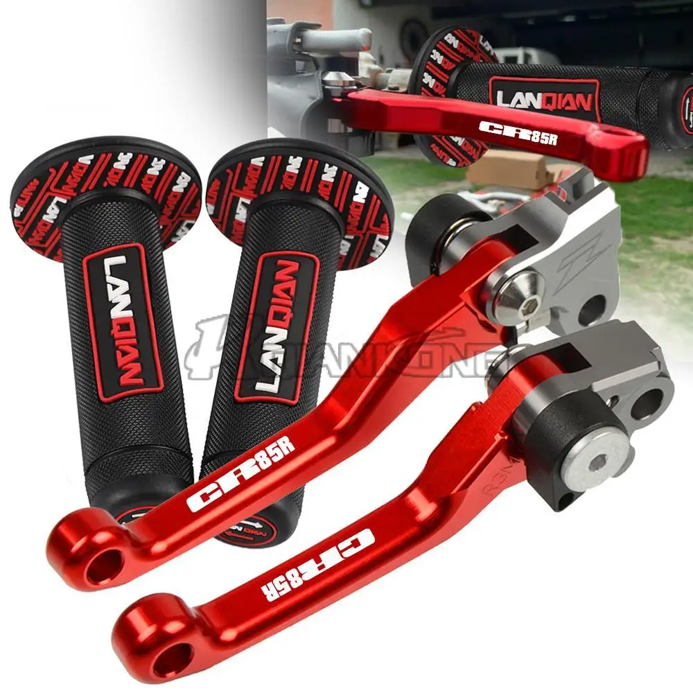 

CR 85R CR 85 R For Honda CR85R 1998-2007 2006 2005 2004 2003 2002 2001 2000 1999 Dirt bike Brake Clutch Levers Handle Hand Grip