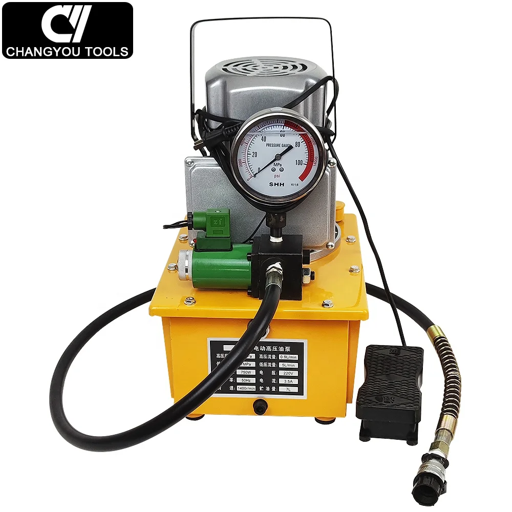 

HHB-700A Factory 700 Bar High Pressure Hydraulic Pump Electric Oil Pump Post Tension Oil Pump
