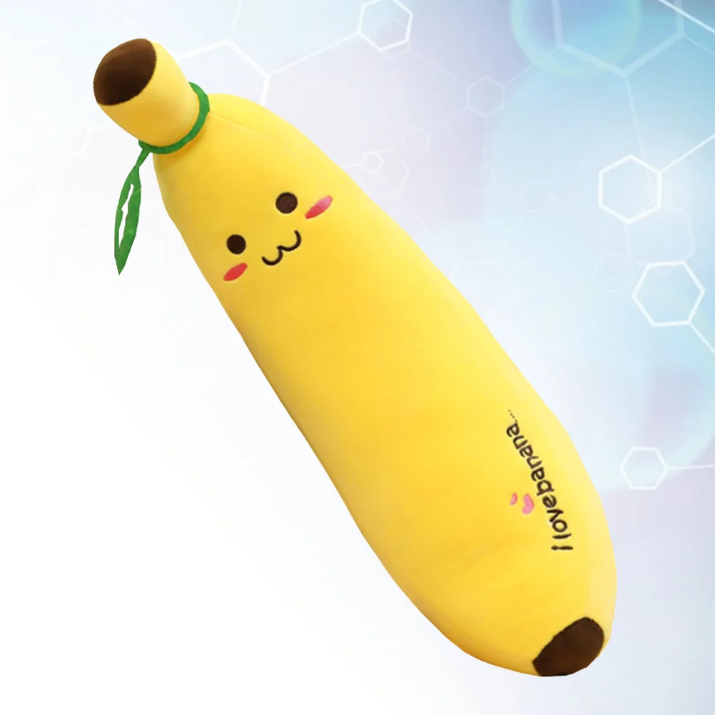 

Banana Pillow Plush Stuffed Fruit Man Cute Animal Allows Squash Plushie Blast Toy Animals Pineapple Duck Sofa Soft Decoration