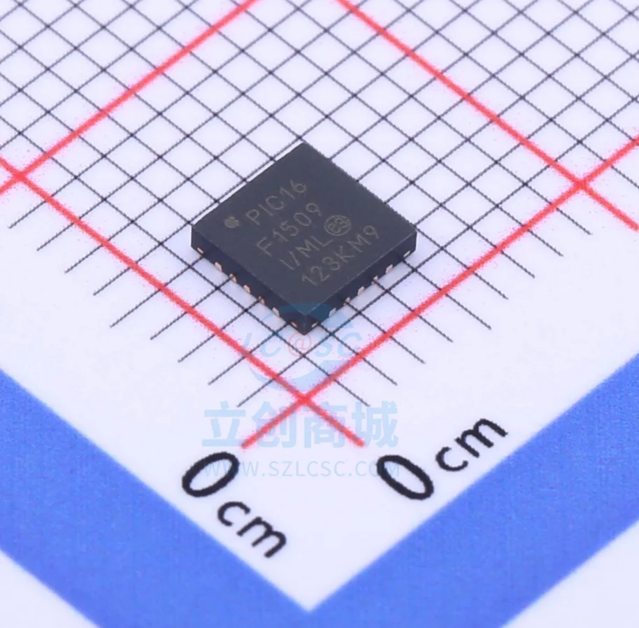 

PIC16F1509-I/ML Package QFN-20 New Original Genuine Microcontroller (MCU/MPU/SOC) IC Chi