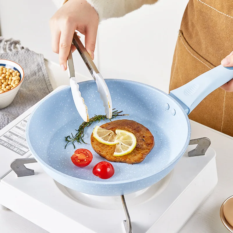 

Антипригарная сковорода, кухонная сковорода для стейка, яиц, блинчиков, газовая плита, алюминиевая кухонная кастрюля, столовая посуда